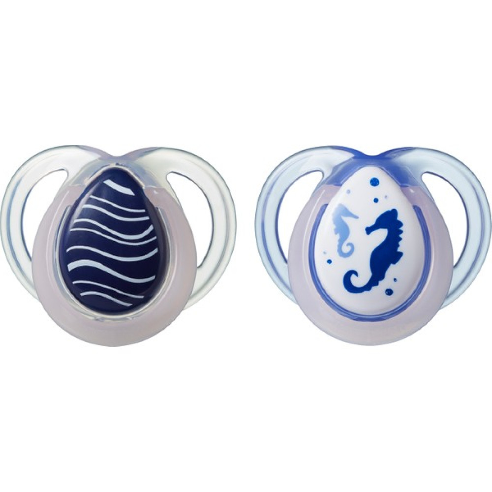 Tommee Tippee 2x Gece Emzik 0-6 Ay Lila - Renkli - 0 - 6 Ay Emzik Fiyatı
