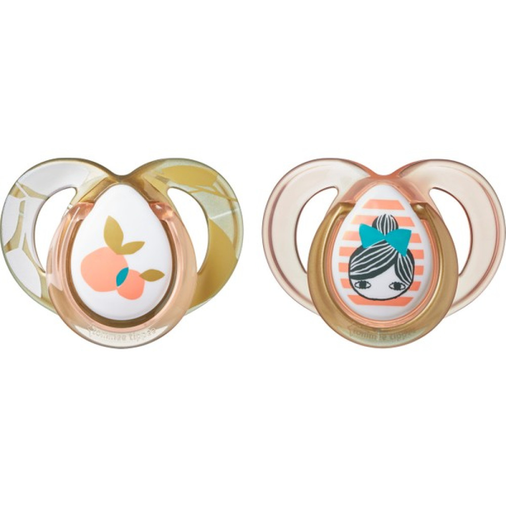Tommee Tippee 2x Moda Emzik 6-18 Ay Kız - Renkli - 6 - 18 Ay Emzik Fiyatı