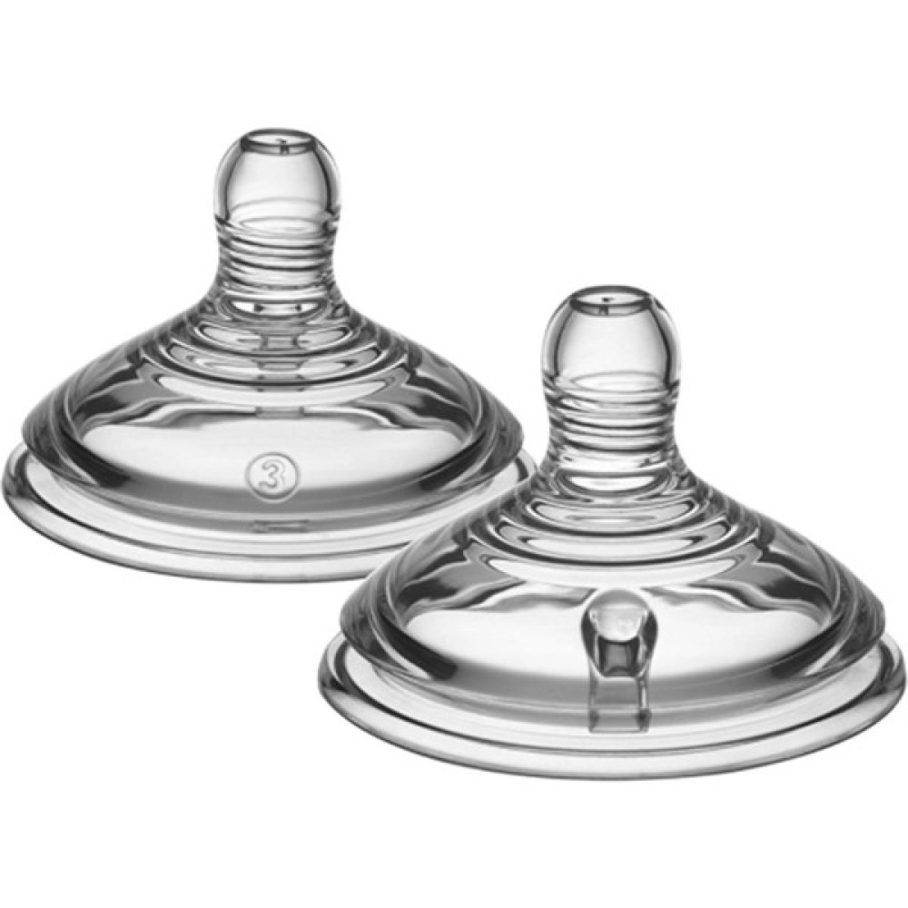 Tommee Tippee Biberon Emziği 2li Hızlı Akış - Silikon - 6 Ay Emzik Fiyatı