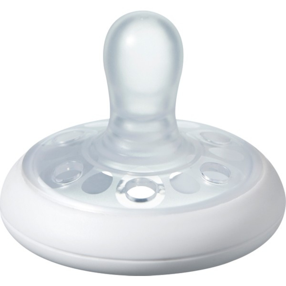 Tommee Tippee Closer to Nature Breast-like  Emzik, 6-18 ay Tekli - Beyaz - Silikon - 6 - 18 Ay Emzik Fiyatı
