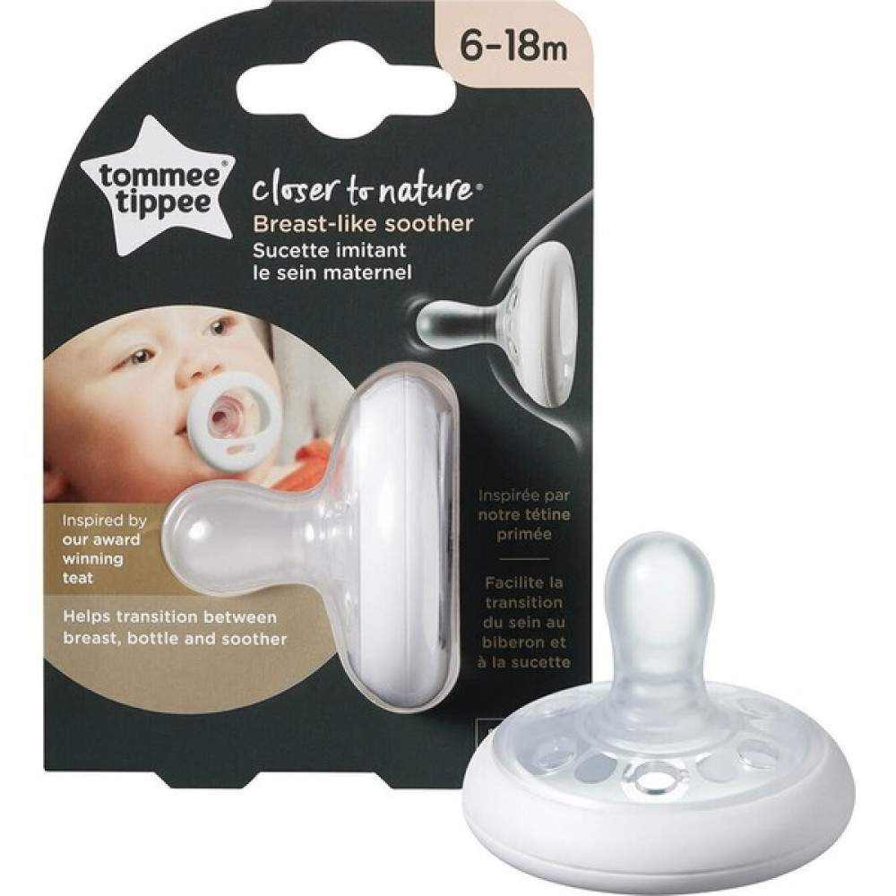 Tommee Tippee Closer To Nature Breastlike Emzik, 6 18 Ay Tekli Beyaz Biberon Emziği Fiyatı