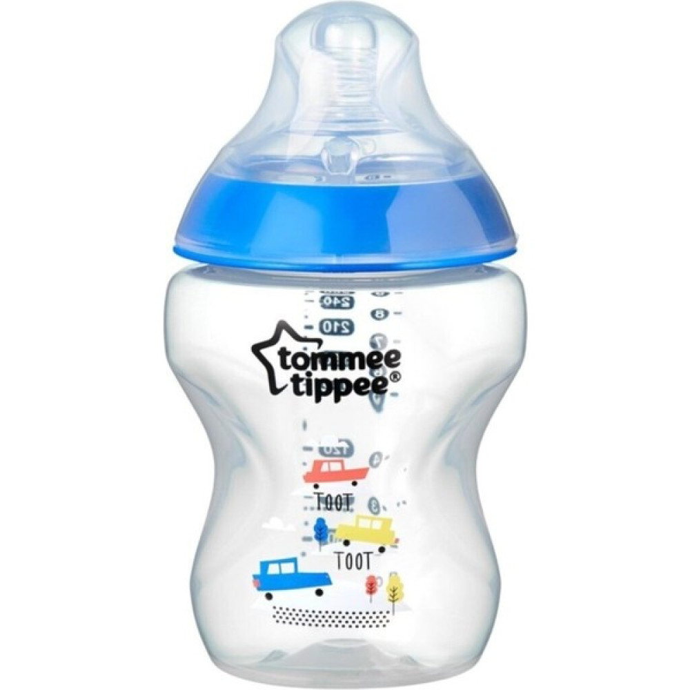 Tommee Tippee Mavi Pp Closer To Nature Biberon 260 ml X1 - Hızlı Akış Biberon Emziği Fiyatı