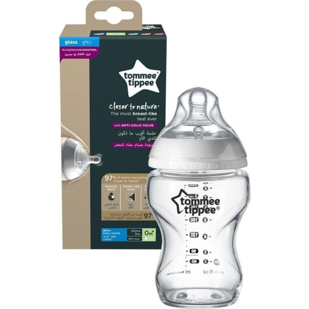 Tommee Tippee Naturel Cam Biberon 250 ml Biberon Fiyatı