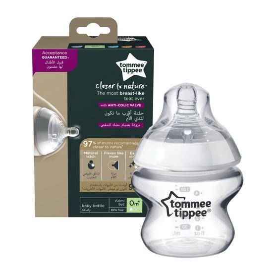 Tommee Tippee Naturel PP Beyaz 150 ml Beyaz Biberon