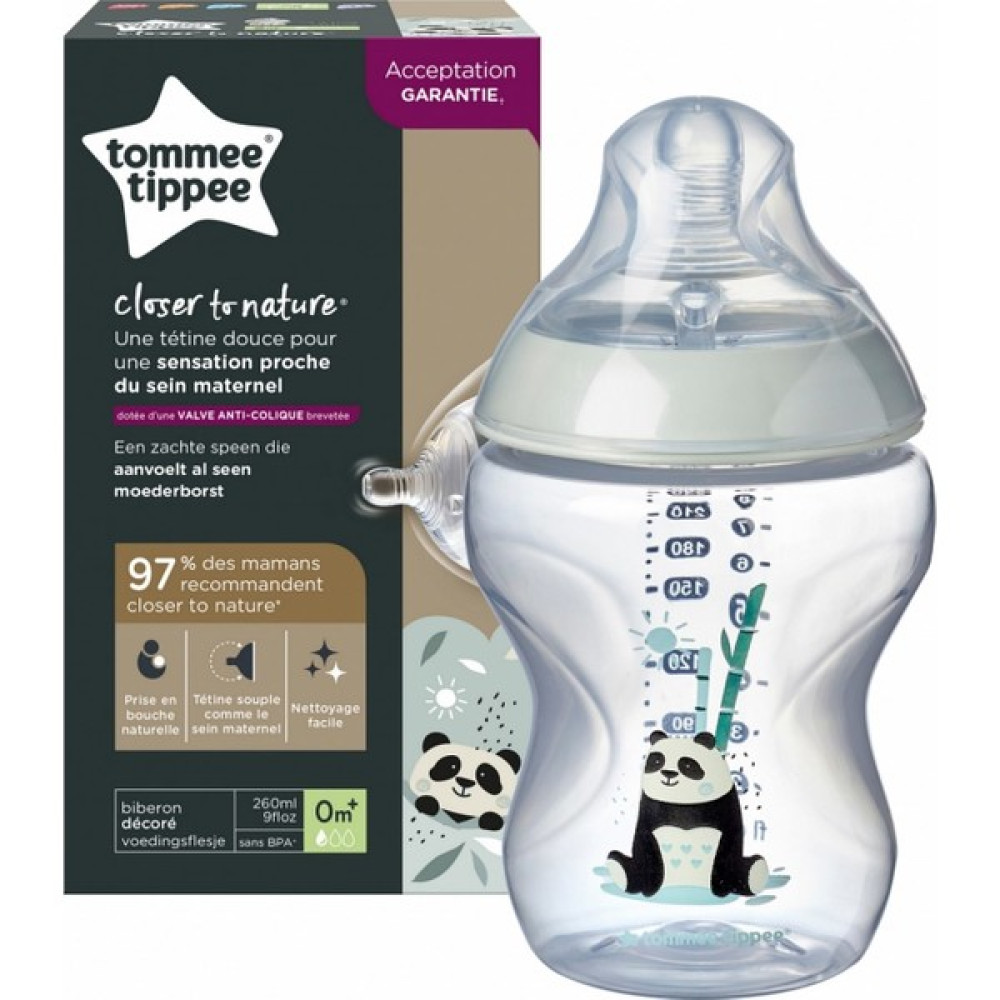 Tommee Tippee Pp Closer To Nature Biberon 260 ml - Beyaz Biberon Fiyatı