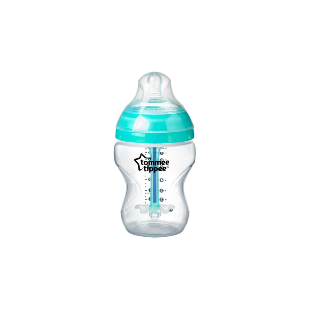 tommee tippee Şeffaf Gelişmiş Antikolik Biberon 260 ml X1 Biberon Fiyatı