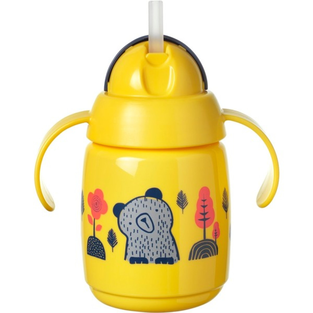 Tommee Tippee Superstar Kolay Içim Alıştırma Bardağı Sarı 300 ml - Bej Biberon Fiyatı