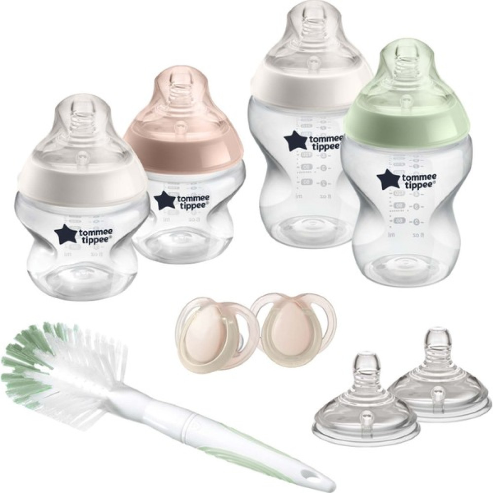 Tommee Tippee Yenidoğan Closer to Nature Seti, 0+ / 3+ Ay - Beyaz Biberon Fiyatı