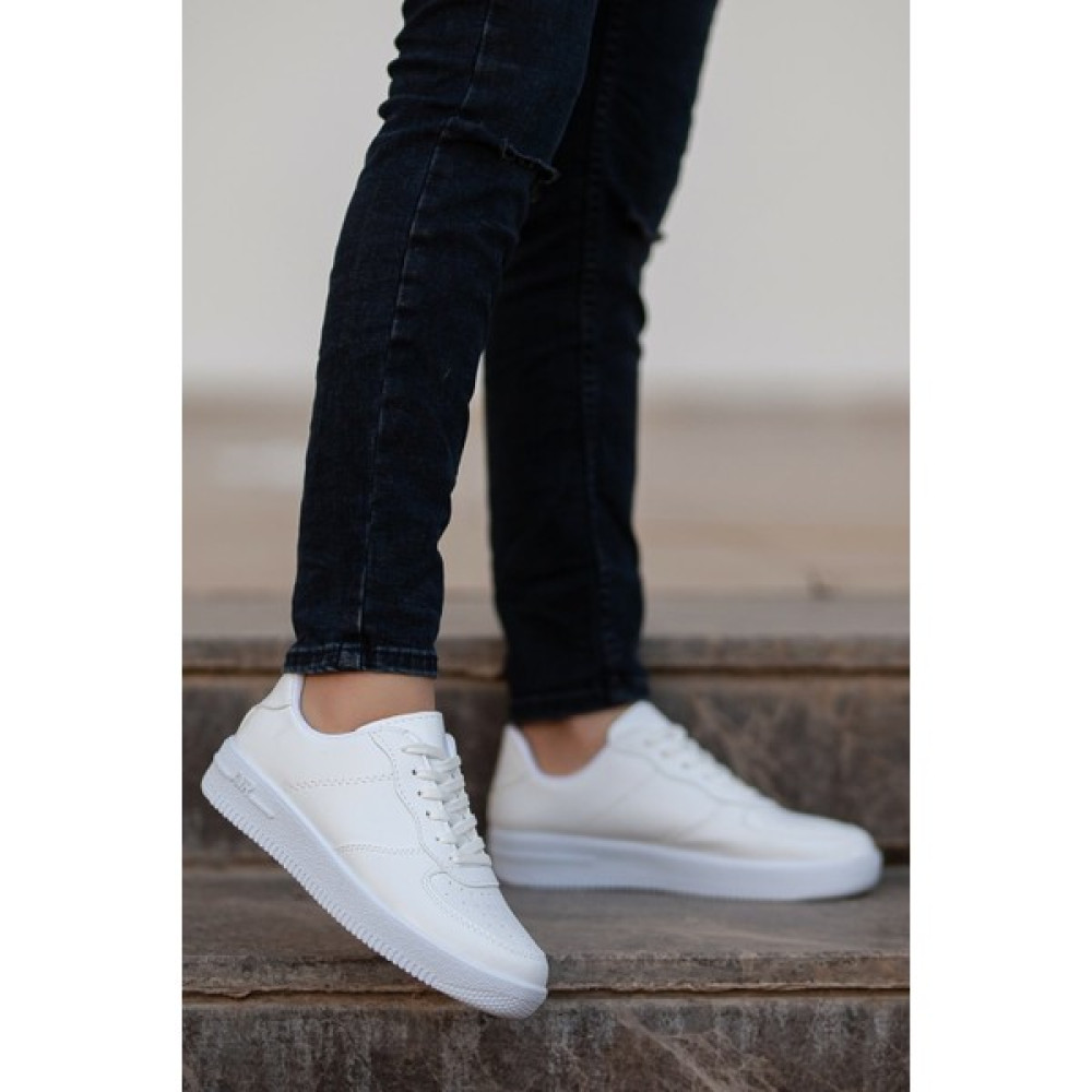 Tomms Unisex Beyaz Spor Ayakkabı Günlük Sneakers TMSSNKR78 Erkek Ayakkabıları Fiyatı