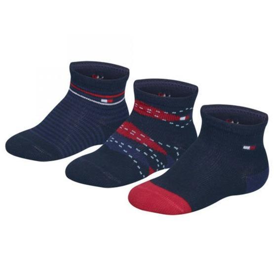 Tommy Hilfiger 3'lü Bebek Çorabı