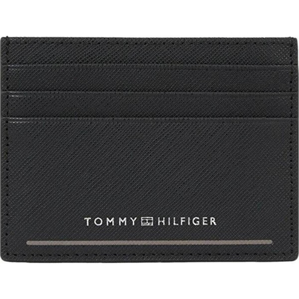 Tommy Hilfiger Erkek Marka Logolu Çoklu Kart Bölmeli Suni Deri Siyah Cüzdan AM0AM11863-BDS Erkek Cüzdan Fiyatı