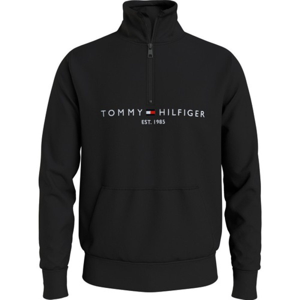 Tommy Hilfiger Siyah Erkek Sweatshirt Erkek Sweatshirt Fiyatı