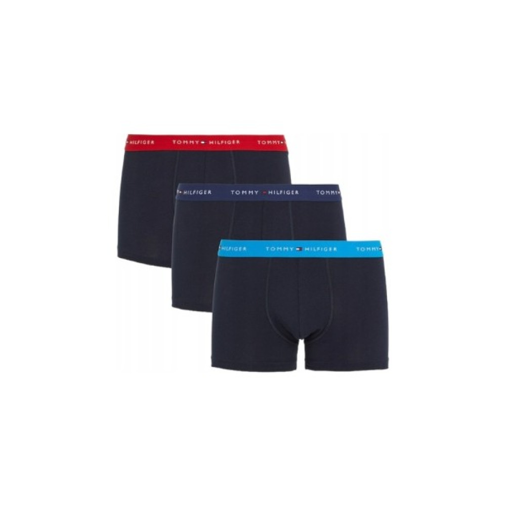 Tommy Jeans 3'lü Trunk Erkek Lacivert Boxer Erkek Boxer Fiyatı