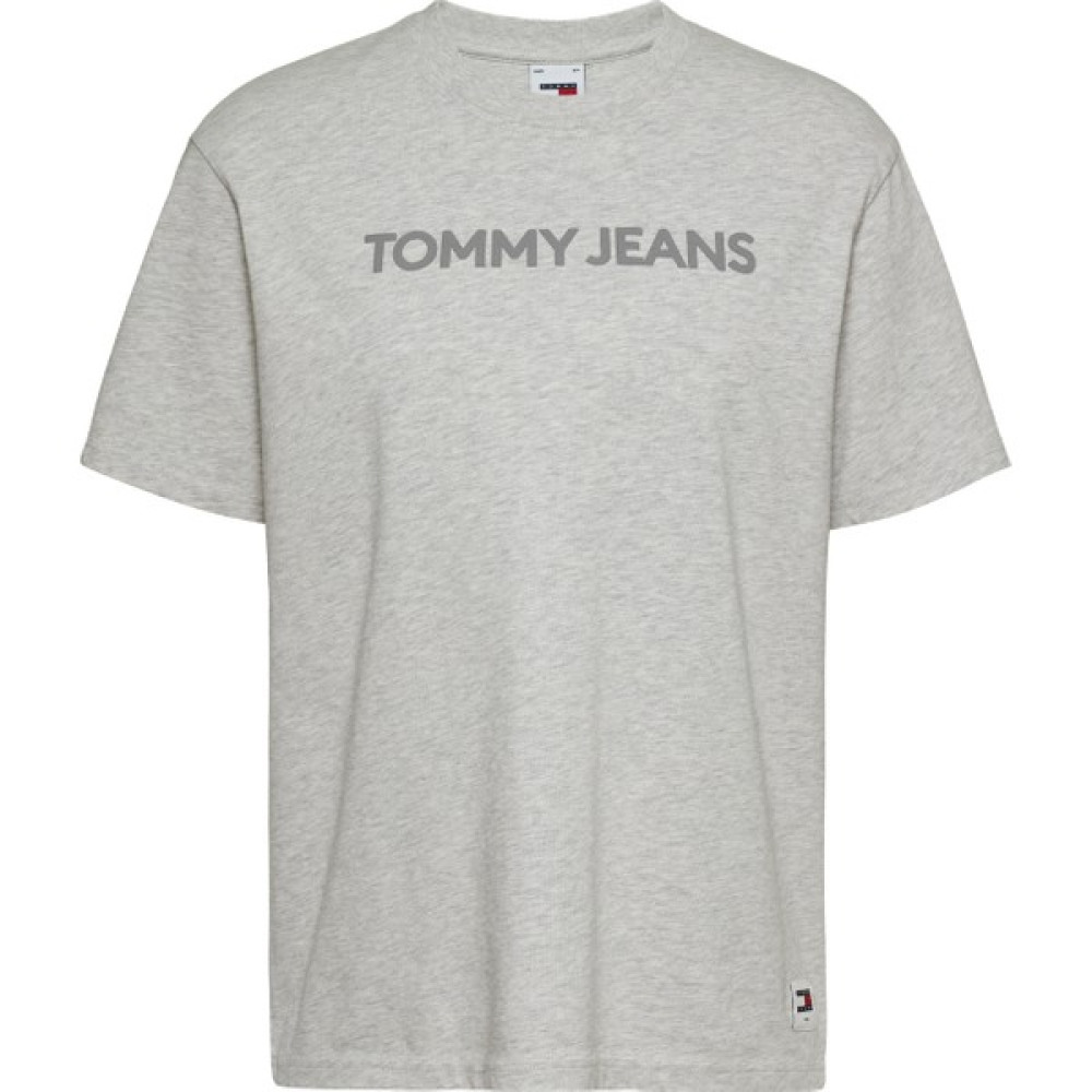 Tommy Jeans Bisiklet Yaka Düz Gri Kadın T-Shirt Tjw Rlx Bold Classıc Tee Ext Bayan T-shirt Fiyatı