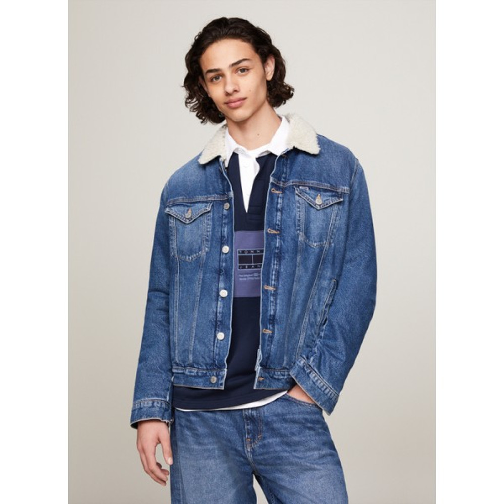 Tommy Jeans Erkek Denim Ceket DM0DM182411A5 Erkek Ceket Fiyatı