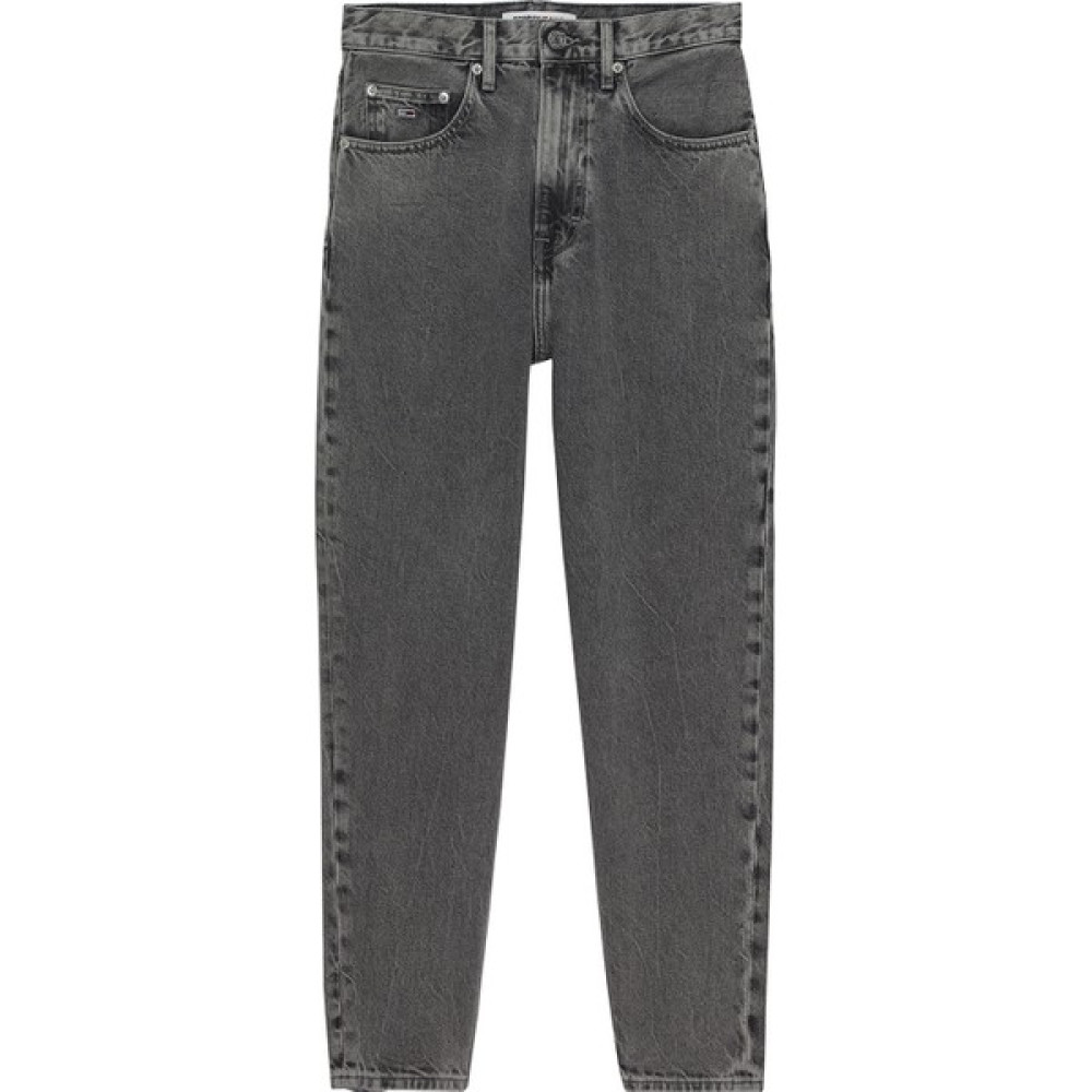 Tommy Jeans Normal Bel Geniş Paça Mom Fit Kadın Denim Pantolon DW0DW141151BZ Bayan Jeans / Kot Pantolon Fiyatı