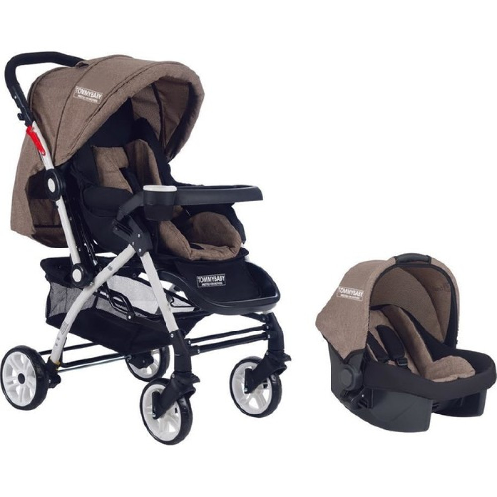Tommybaby Eagle Travel Seyahat Sistem Bebek Arabası Çift Yönlü Puset - Kahverengi Bebek Arabası-Puset Aksesuarları Fiyatı