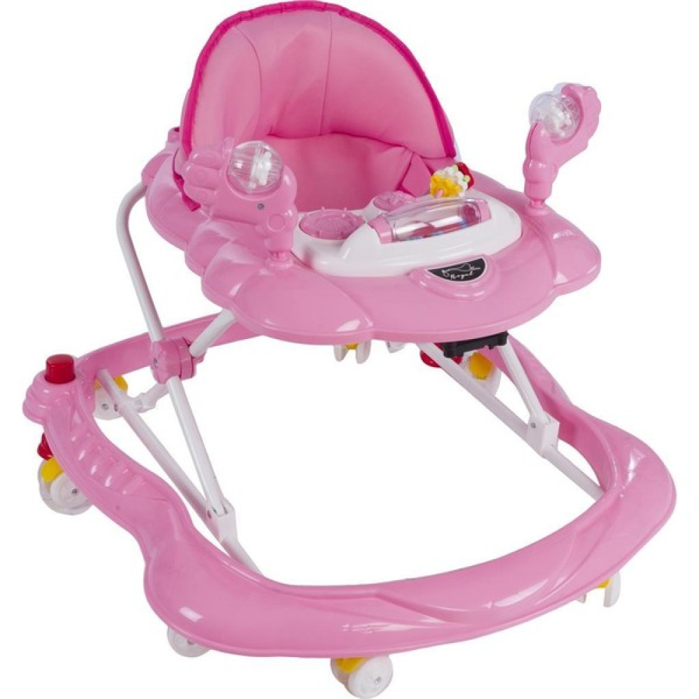 Tommybaby Lüx Müzikli Oyuncaklı 3 Kademeli Yürüteç - Pembe Yürüteç Fiyatı