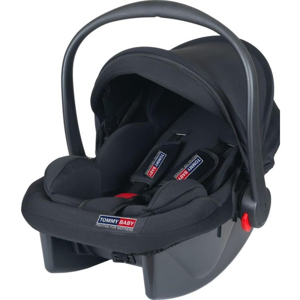 Tommybaby Lüx Pedli Bebek Taşıma, Bebek Oto Koltuğu Puset Siyah Ana Kucağı Fiyatı