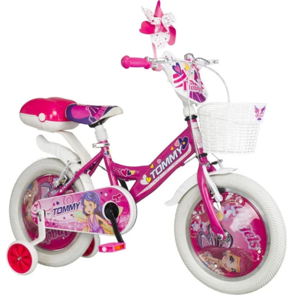 Tommybike 16 Jant Bisiklet Kapakli Kiz Bisikleti 4-7 Yas Cocuk Bisikleti Çocuk Bisikletleri Fiyatı