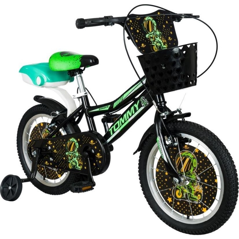Tommybike 16 Jant Kız Çocuk Bisikleti Vitessiz Aksesuarlı 5-8 Yaş Yeşil Renk Çocuk Bisikletleri Fiyatı