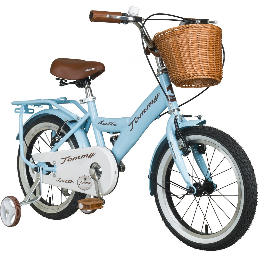 Tommybike Latte Hasır Sepetli, Deri Elcikli 16 Jant Çocuk Bisikleti, 4-6 Yaş Çocuk Bisikleti Çocuk Bisikletleri Fiyatı