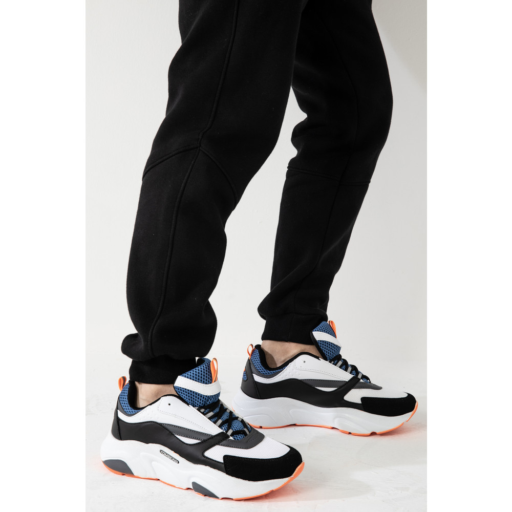 Tomsking Unisex Siyah Beyaz File Oranj Sneaker 39 Beden Spor Ayakkabı Fiyatı
