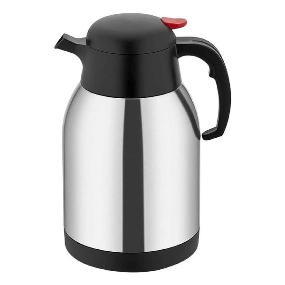 Tomurcuk Home 2 Litre Çift Kat Paslanmaz Çelik Termos Piknik Kamp Outdoor Ofis Otel Kafe Okul Siyah Renk Kamp Mutfağı Fiyatı
