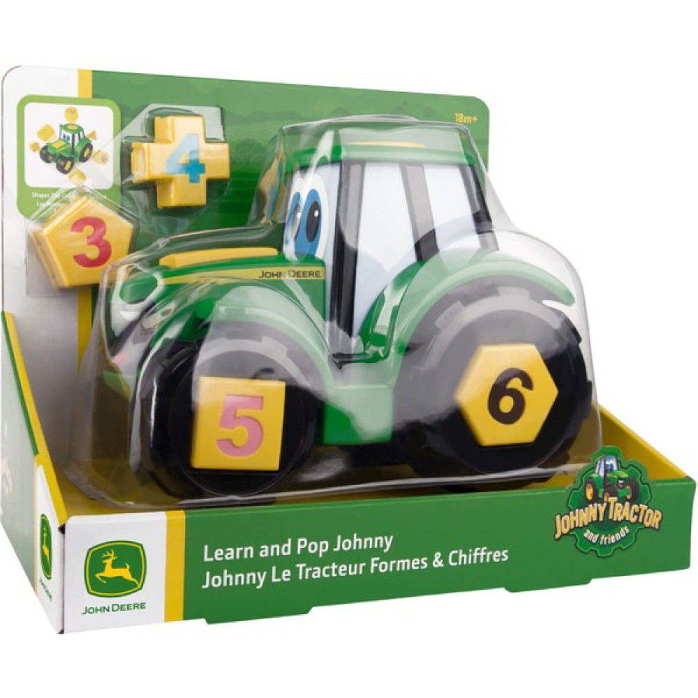 Tomy John Deere Traktör Johnny ve Sayılar - Renkli Oyuncak Araç Fiyatı