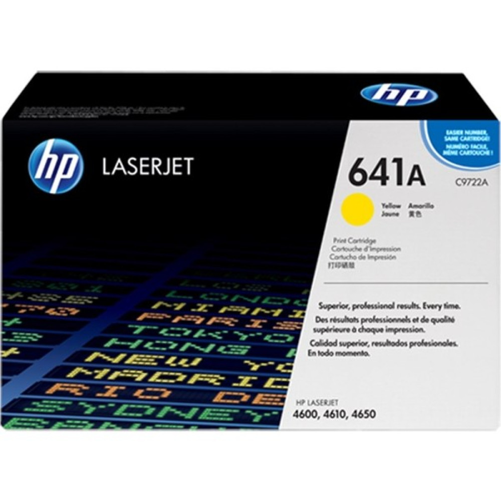 Toner Market Hp C9722A (641A) Orjinal Sarı Toner Color Laserjet 4600/4650 Oto Boyaları Fiyatı