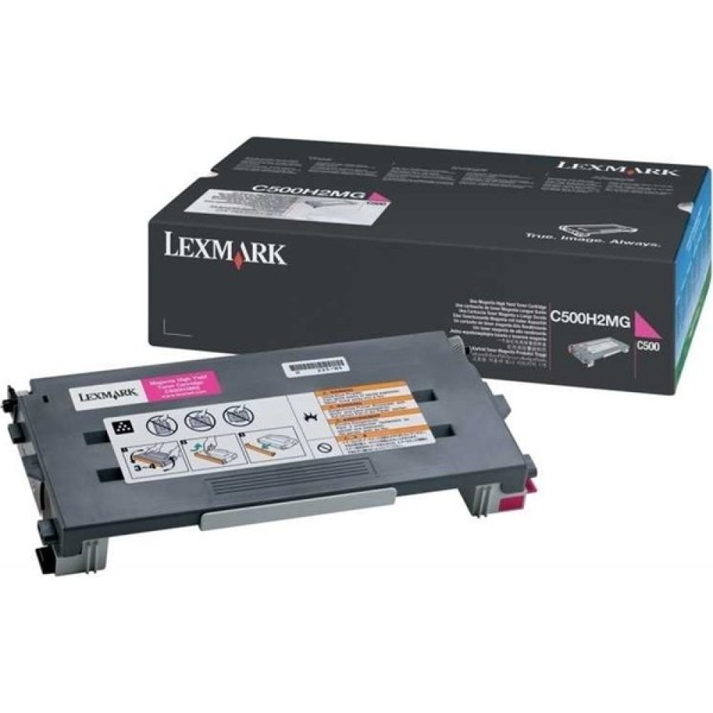 Toner Market Lexmark C500H2MG Orjinal Kırmızı Toner C500-X500-X502 (3k) Oto Boyaları Fiyatı