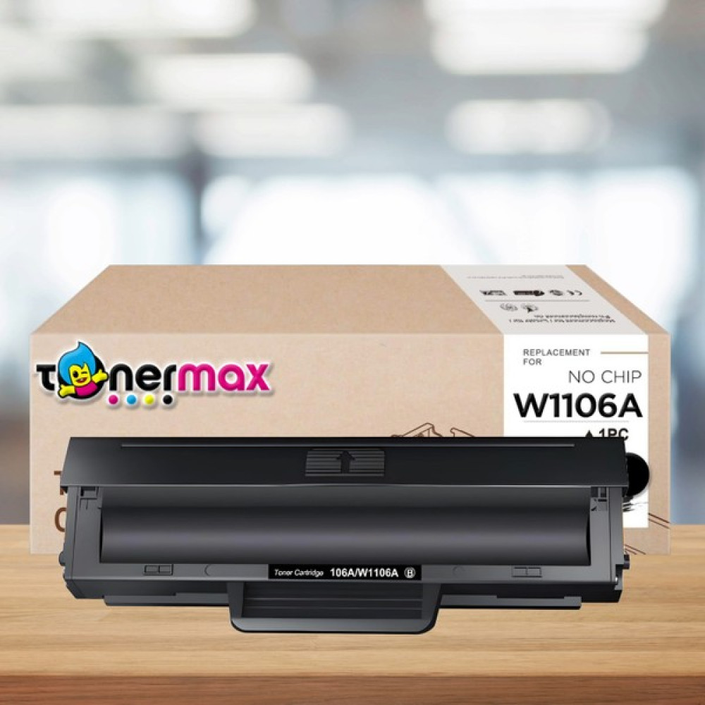 Toner Max® HP 106A W1106A Muadil Toner - Çipsiz / 107A / 107W / Mfp 135W / Mfp 137FNW Tonerler Fiyatı