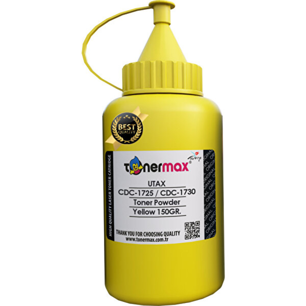 Toner Max® Utax CDC-1725 / CDC-1730 Sarı Toner Tozu Tonerler Fiyatı