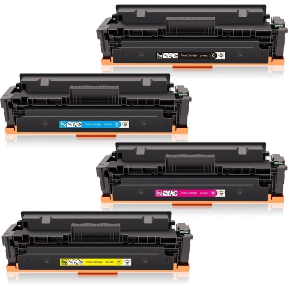 Toner Ofisi Hp CF410X Muadil Toner 4'lü Set 410X - Renkli Tonerler Fiyatı