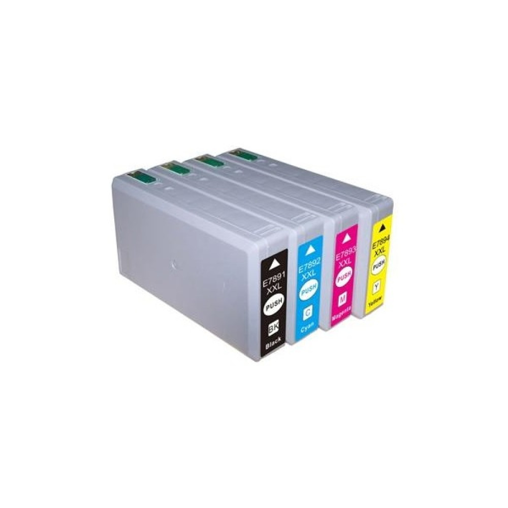 Toner Türk Epson 78 Xxl Kartuş Takım - Workforce Pro WF--WF-5190DW -WF-5620DWF -WF-5690DWF - Renkli - Siyah Kartuşlar Fiyatı