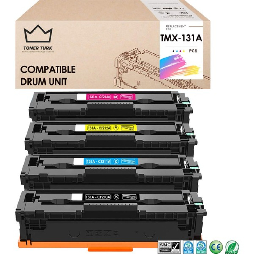 Toner Türk Hp 131A / Pro 200 M276 / M251 / CF210A Set Muadil Toneri - Ekonomik - 1 kg Tonerler Fiyatı