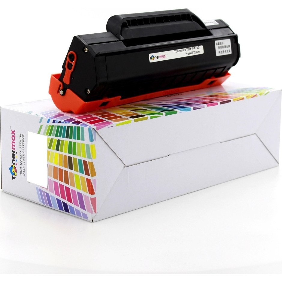 Toner Türk Tonermax Pantum PA210 Muadil Toner / P2200 / P2500 / M6500 / M6550 / M6600 Siyah 1600 Sayfa Kapasite Ofis ve Ev Kullanımına Uygun Tonerler Fiyatı