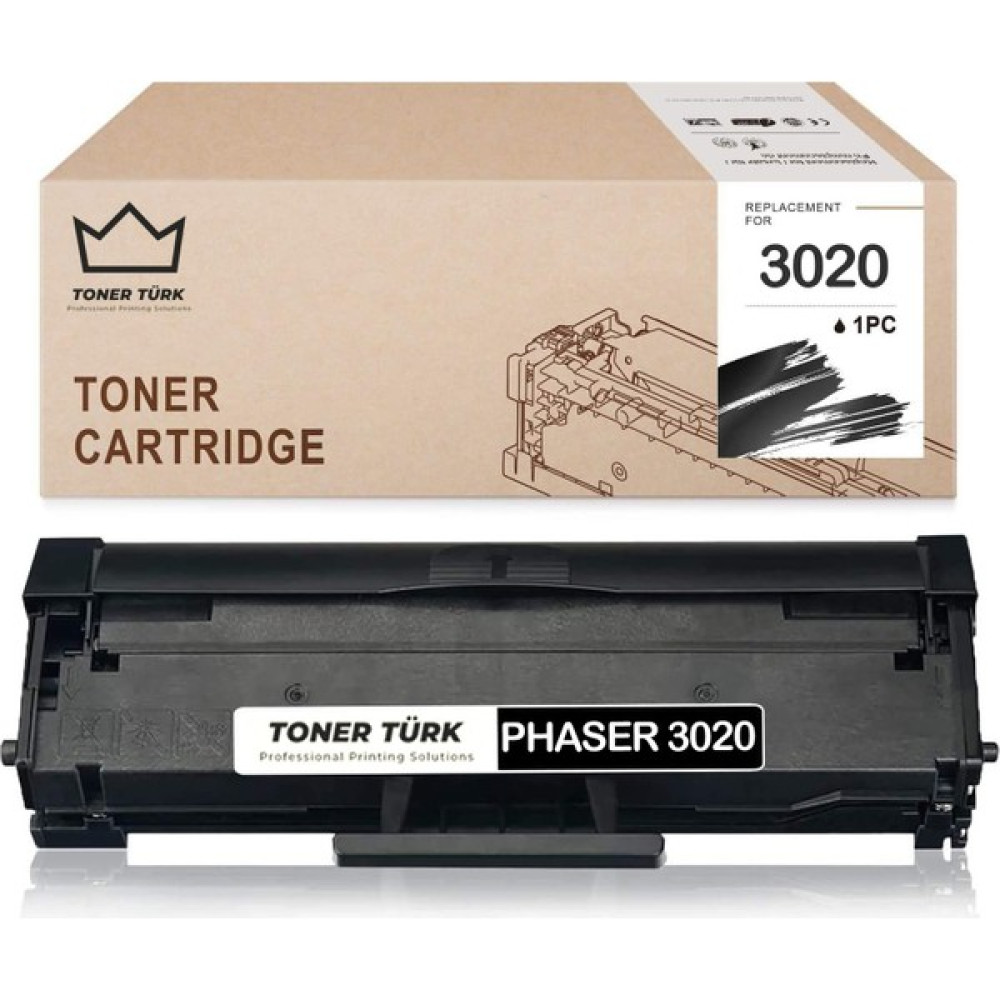 Toner Türk Xerox Phaser 3020 / 3025 Muadil Toneri - Çipli - Siyah Tonerler Fiyatı