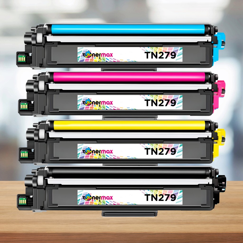 tonermax Brother DCP-L3560CDW Muadil Toner Set- Çipli /TN-279XL - Renkli - 2 kg Tonerler Fiyatı