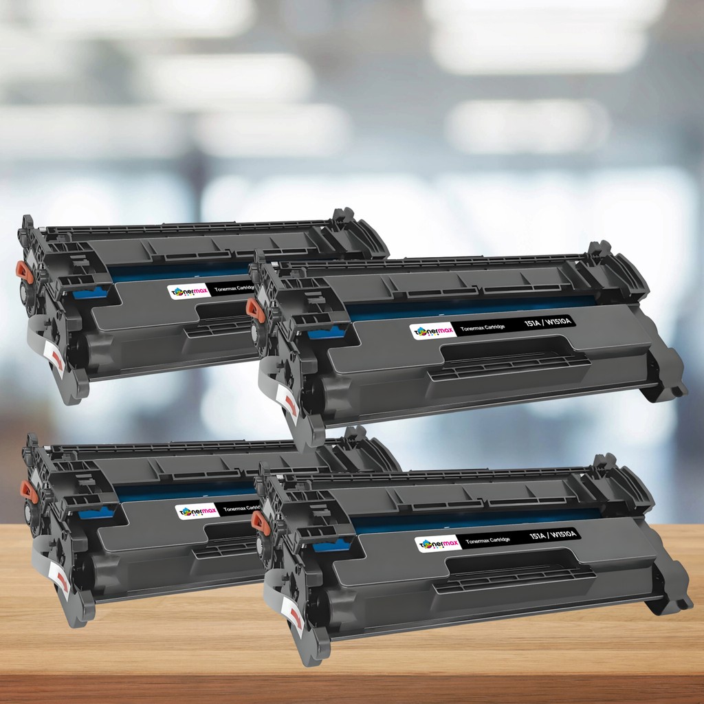 tonermax Hp 151A W1510A Muadil Toner Çipli 4'lü Avantaj Paket / 4003DN / 4003DW / 4003N / Mfp 4103 / 4103FDN - Siyah Tonerler Fiyatı
