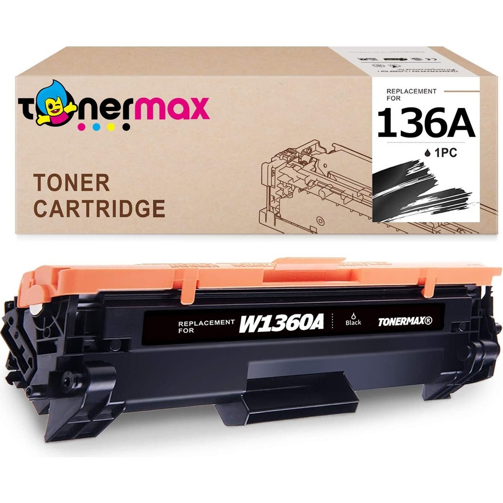 Tonermax® Hp Laserjet Mfp M236DW Muadil Toner - Çipli / W1360A / 136A / Hp ile Uyumlu - Black Tonerler Fiyatı