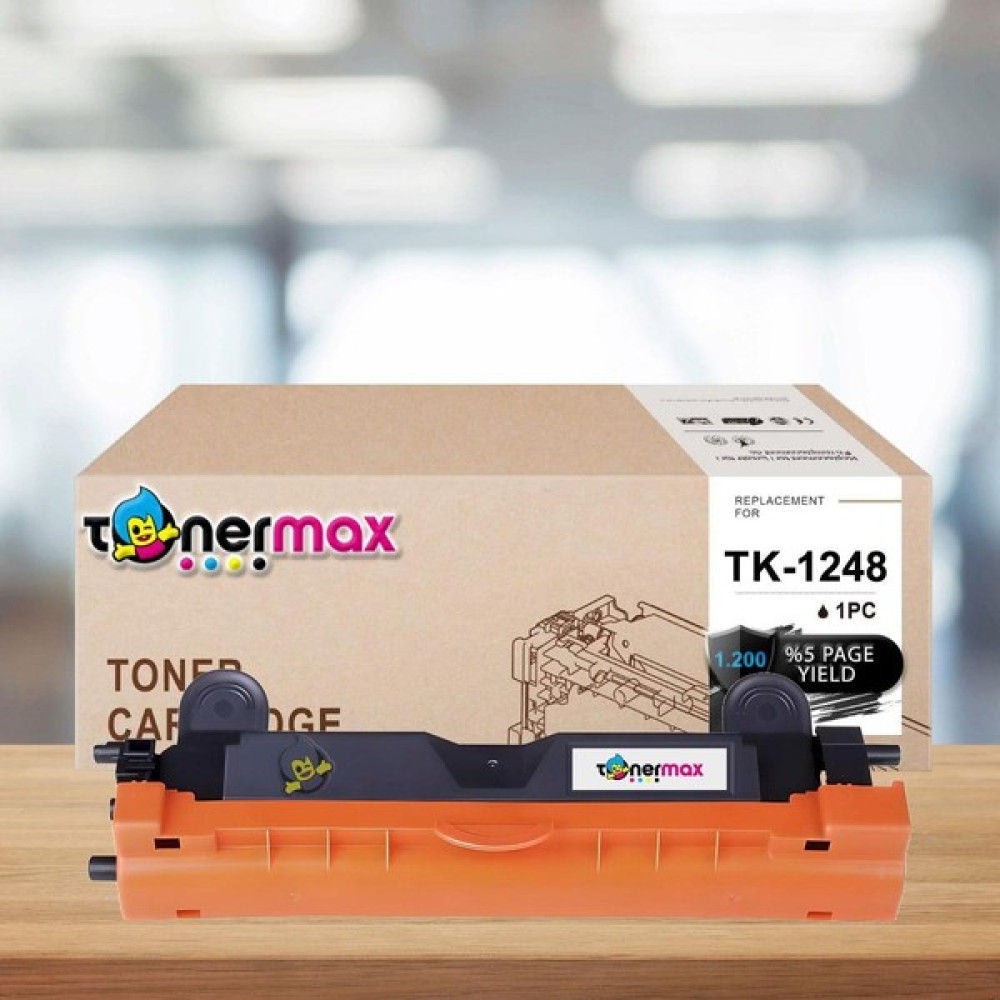 tonermax Kyocera MA2001 Muadil Toner / Kyocera TK-1248 Muadil Toner - Siyah Tonerler Fiyatı