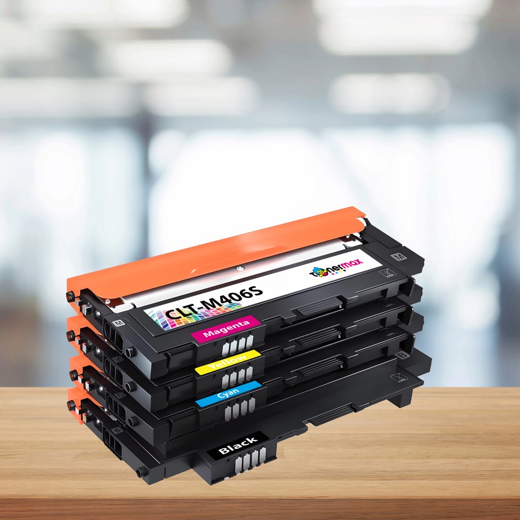 tonermax Samsung Xpress SL-C410W Muadil Toner Takım /CLT-K406S - Renkli Tonerler Fiyatı