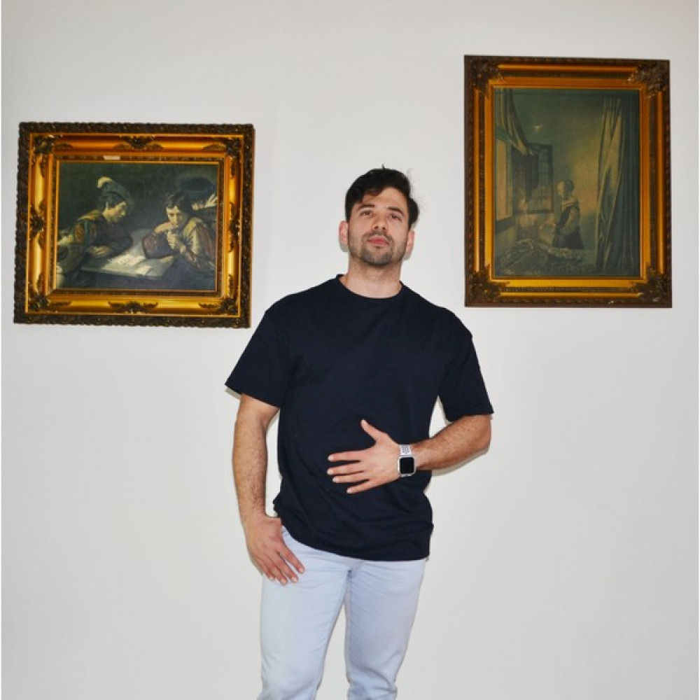 ToneTon Tone Ton Oversize Basic Siyah Erkek T-Shirt Erkek T-shirt Fiyatı