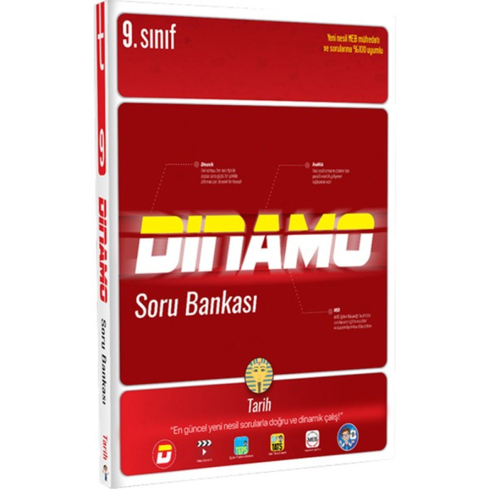 Tonguç 9.sınıf Dinamo Tarih Soru Bankası Kaynak Kitapları Fiyatı
