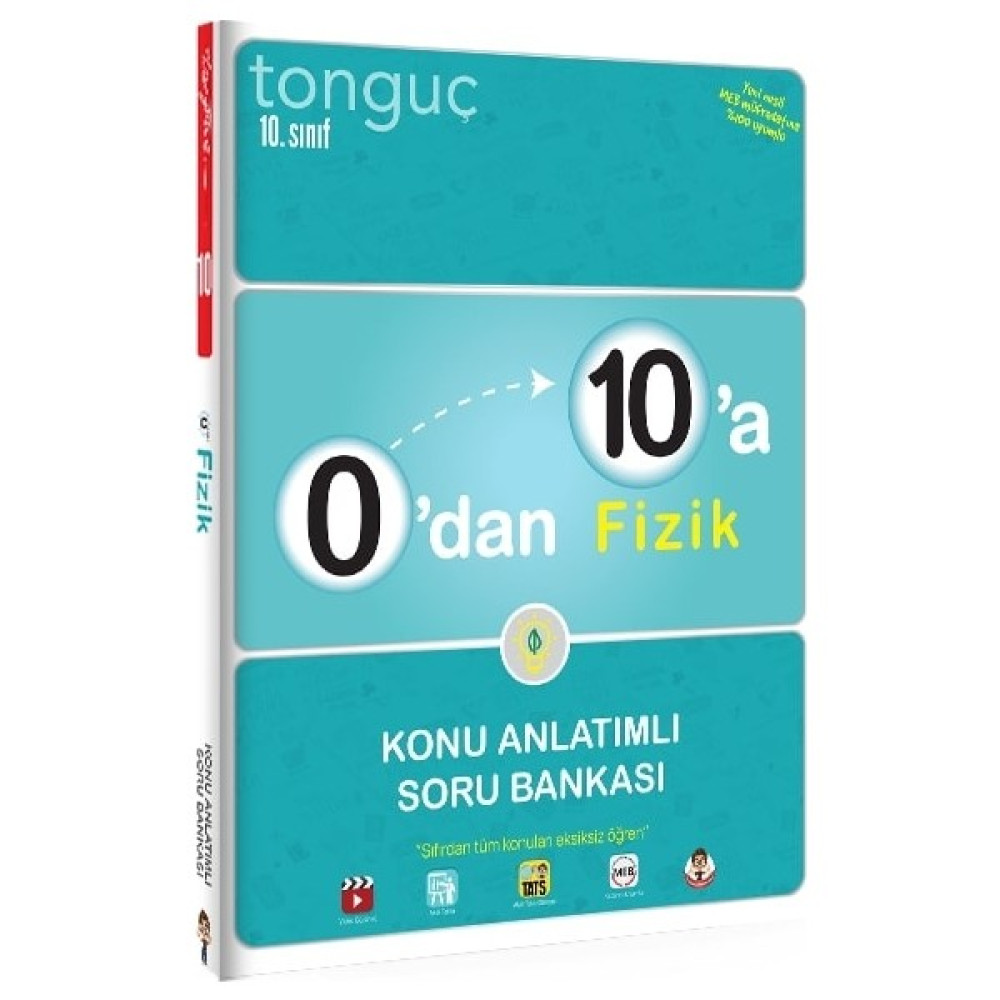 Tonguç Akademi 0'dan 10'a Fizik Konu Anlatımlı Soru Bankası Fizik Fiyatı