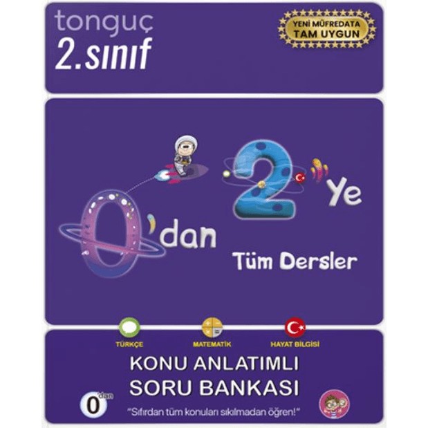 Tonguç Akademi 0'dan 2'ye Konu Anlatımlı Soru Bankası 2. Sınıf Türkçe Matematik Hayat Bilgisi Tüm Dersler Fiyatı