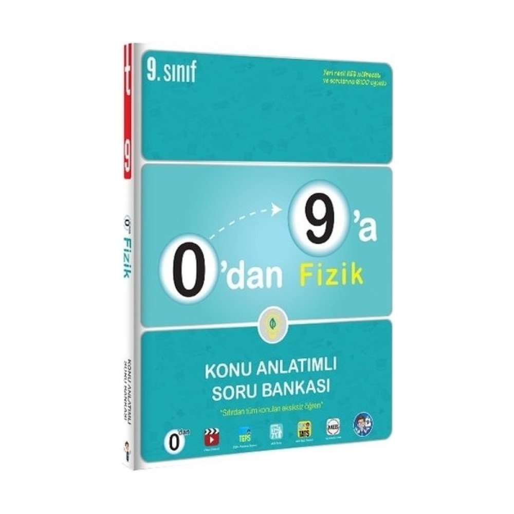 Tonguç Akademi 0'dan 9'a Fizik Konu Anlatımlı Soru Bankası Fizik Fiyatı