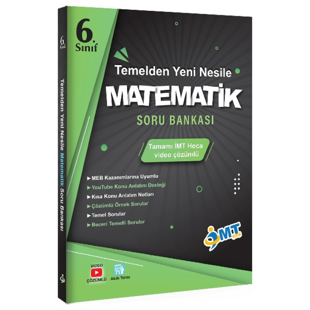 Tonguç Akademi 6. Sınıf İMT Matematik Yeni Nesil Soru Bankası KPSS Fiyatı