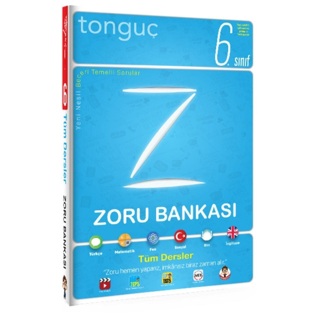 Tonguç Akademi 6. Sınıf Tüm Dersler Zoru Bankası Yardımcı Kitaplar Fiyatı